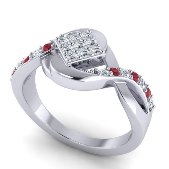 Simple Pave Bypass Pratika Ring