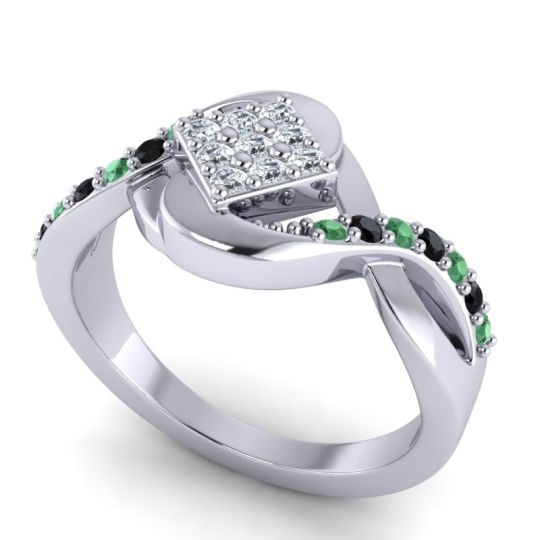 Simple Pave Bypass Pratika Ring