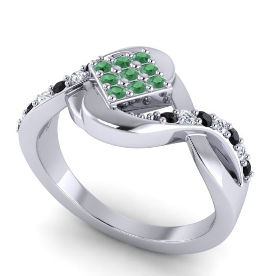 Simple Pave Bypass Pratika Ring