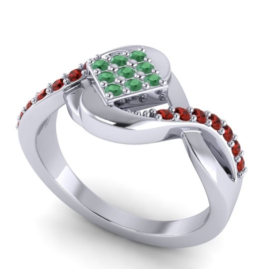 Simple Pave Bypass Pratika Ring