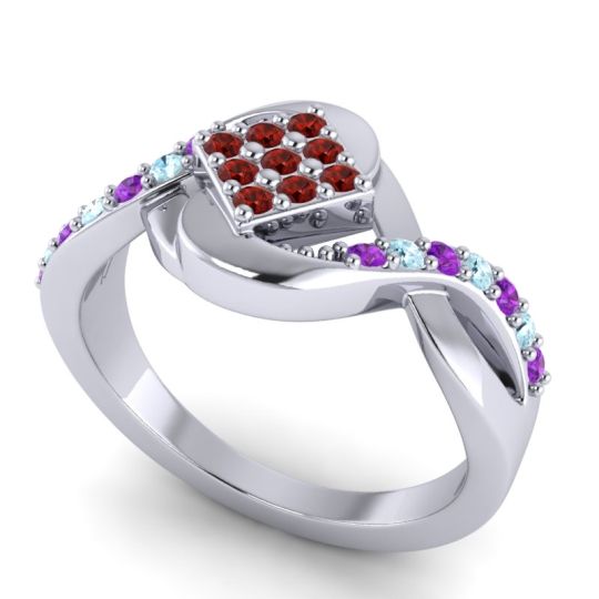 Simple Pave Bypass Pratika Ring