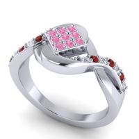 Simple Pave Bypass Pratika Ring