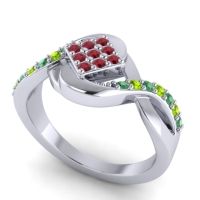 Simple Pave Bypass Pratika Ring