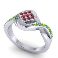 Simple Pave Bypass Pratika Ring