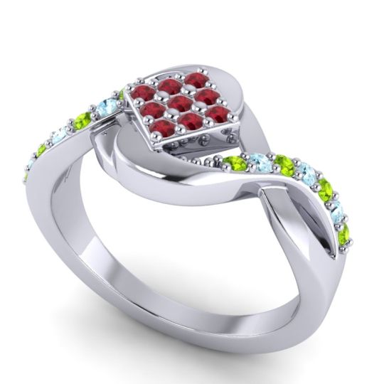 Simple Pave Bypass Pratika Ring