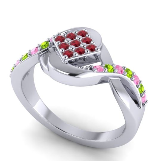 Simple Pave Bypass Pratika Ring