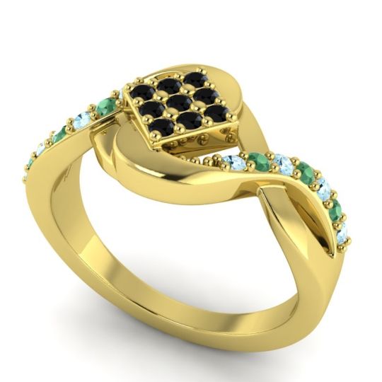 Simple Pave Bypass Pratika Ring