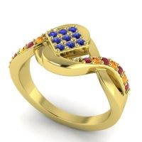 Simple Pave Bypass Pratika Ring