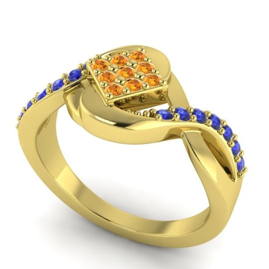 Simple Pave Bypass Pratika Ring