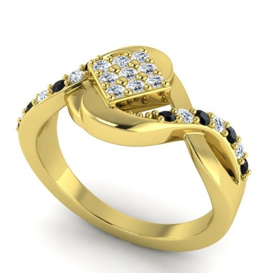 Simple Pave Bypass Pratika Ring