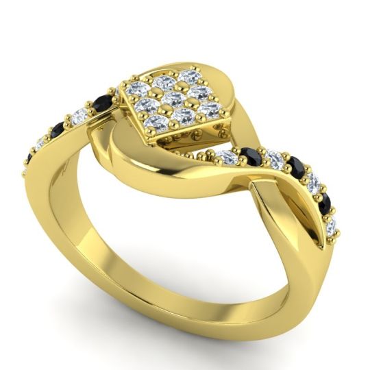 Simple Pave Bypass Pratika Ring