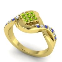 Simple Pave Bypass Pratika Ring
