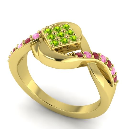 Simple Pave Bypass Pratika Ring