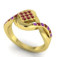 Simple Pave Bypass Pratika Ring