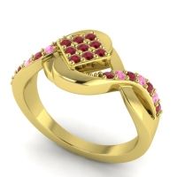 Simple Pave Bypass Pratika Ring