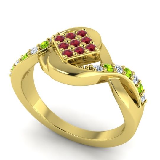 Simple Pave Bypass Pratika Ring