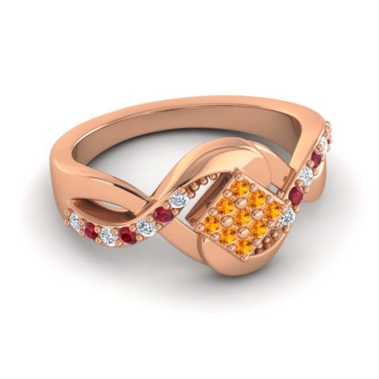 Simple Pave Bypass Pratika Ring