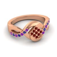Simple Pave Bypass Pratika Ring
