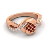 Simple Pave Bypass Pratika Ring