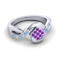 Simple Pave Bypass Pratika Ring