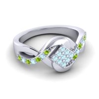 Simple Pave Bypass Pratika Ring