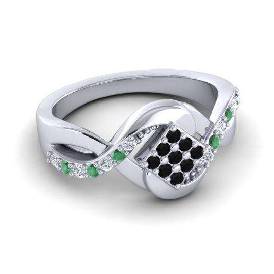 Simple Pave Bypass Pratika Ring