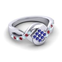 Simple Pave Bypass Pratika Ring