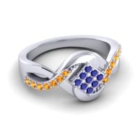 Simple Pave Bypass Pratika Ring