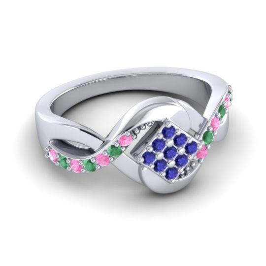 Simple Pave Bypass Pratika Ring