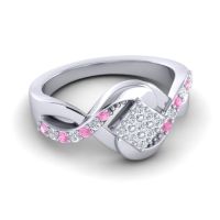 Simple Pave Bypass Pratika Ring