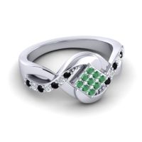 Simple Pave Bypass Pratika Ring