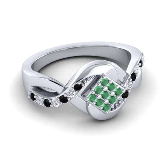 Simple Pave Bypass Pratika Ring