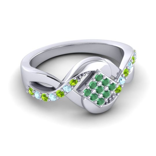 Simple Pave Bypass Pratika Ring