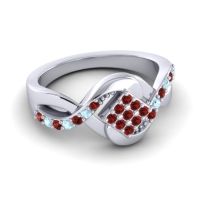 Simple Pave Bypass Pratika Ring