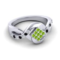 Simple Pave Bypass Pratika Ring