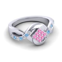 Simple Pave Bypass Pratika Ring