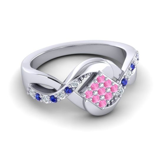 Simple Pave Bypass Pratika Ring