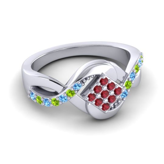 Simple Pave Bypass Pratika Ring