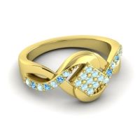 Simple Pave Bypass Pratika Ring