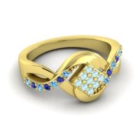 Simple Pave Bypass Pratika Ring
