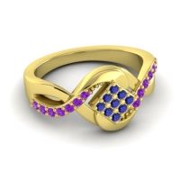 Simple Pave Bypass Pratika Ring