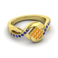 Simple Pave Bypass Pratika Ring
