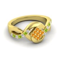 Simple Pave Bypass Pratika Ring