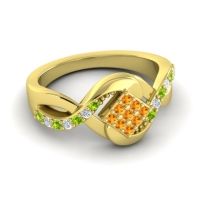 Simple Pave Bypass Pratika Ring
