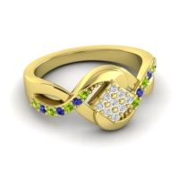 Simple Pave Bypass Pratika Ring