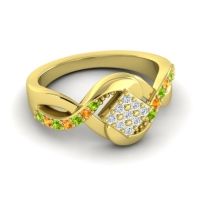 Simple Pave Bypass Pratika Ring