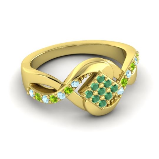 Simple Pave Bypass Pratika Ring