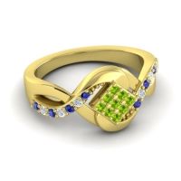 Simple Pave Bypass Pratika Ring