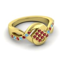Simple Pave Bypass Pratika Ring