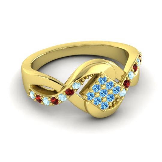 Simple Pave Bypass Pratika Ring